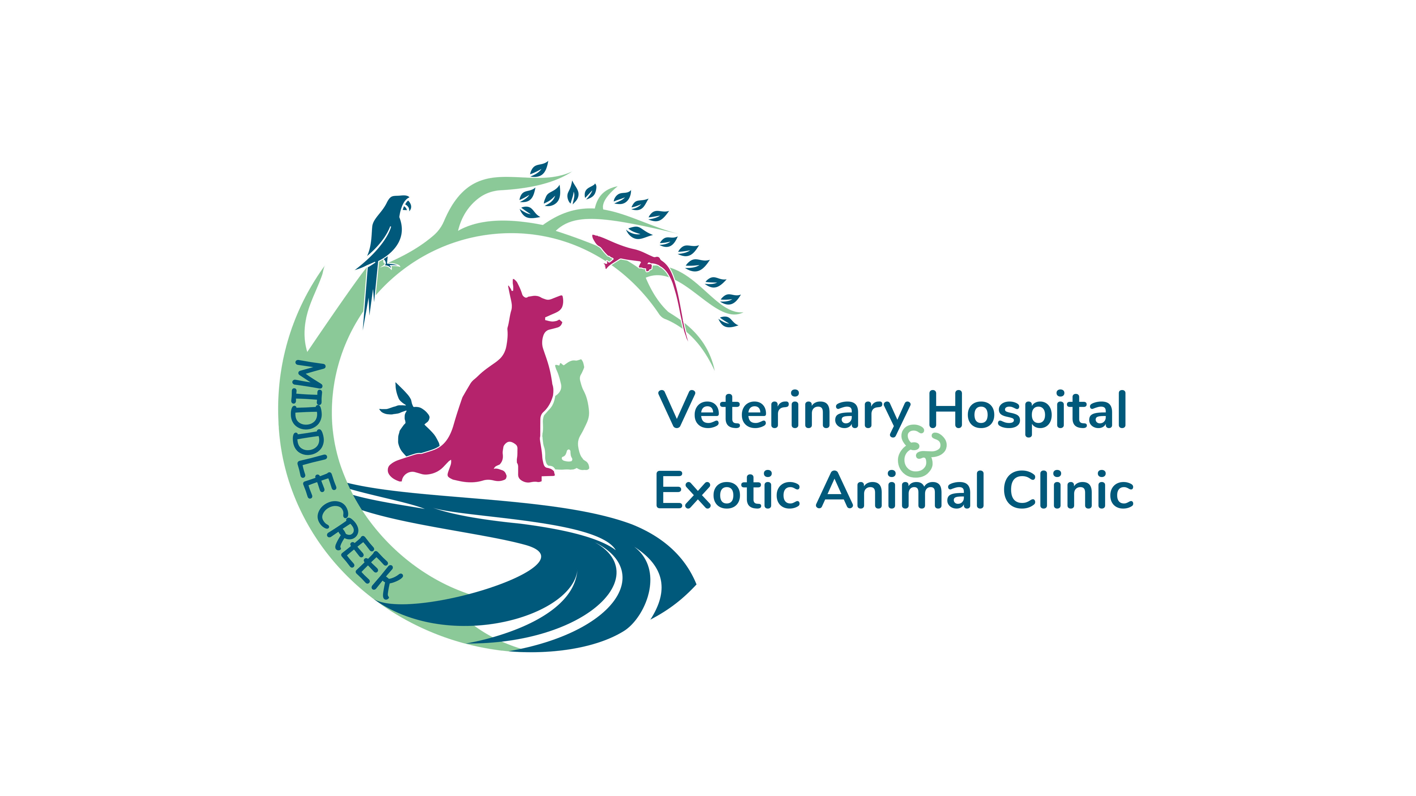 Middle Creek Veterinary Hospital & Exotic Animal Hospital Logo ...